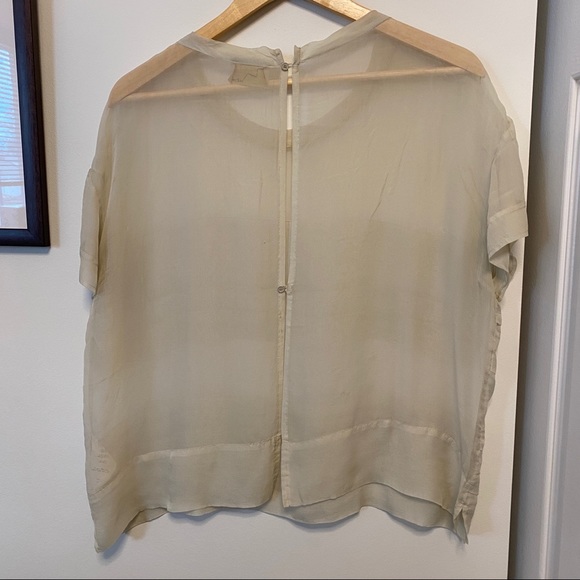 Wilfred Le Fou 100% silk Blouse - Picture 2 of 6